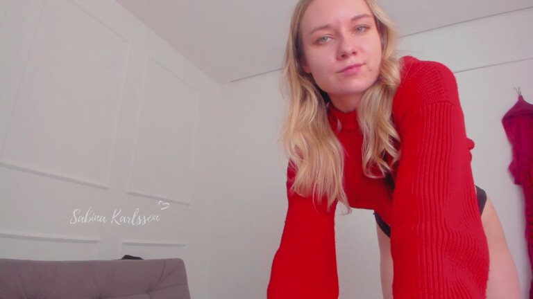 Sabina_Karlsson's Streamate show and profile